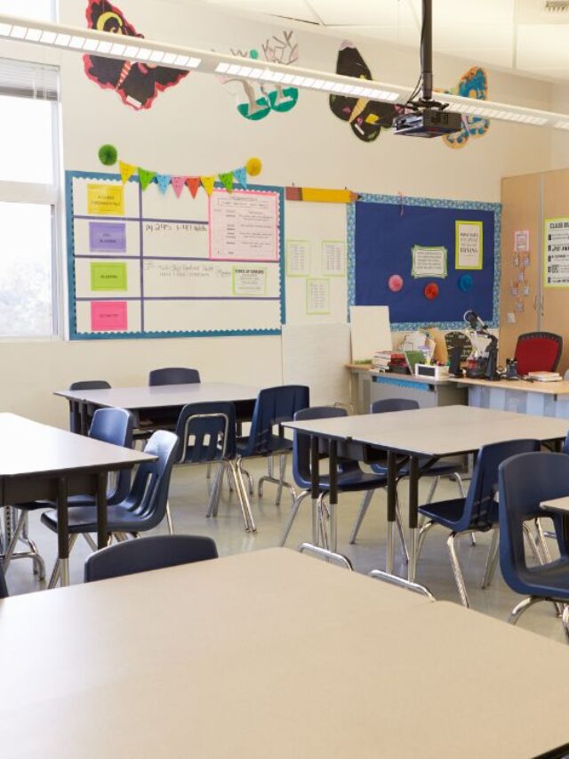 clean and organized classroom