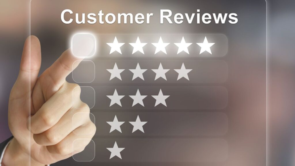 customer reviews