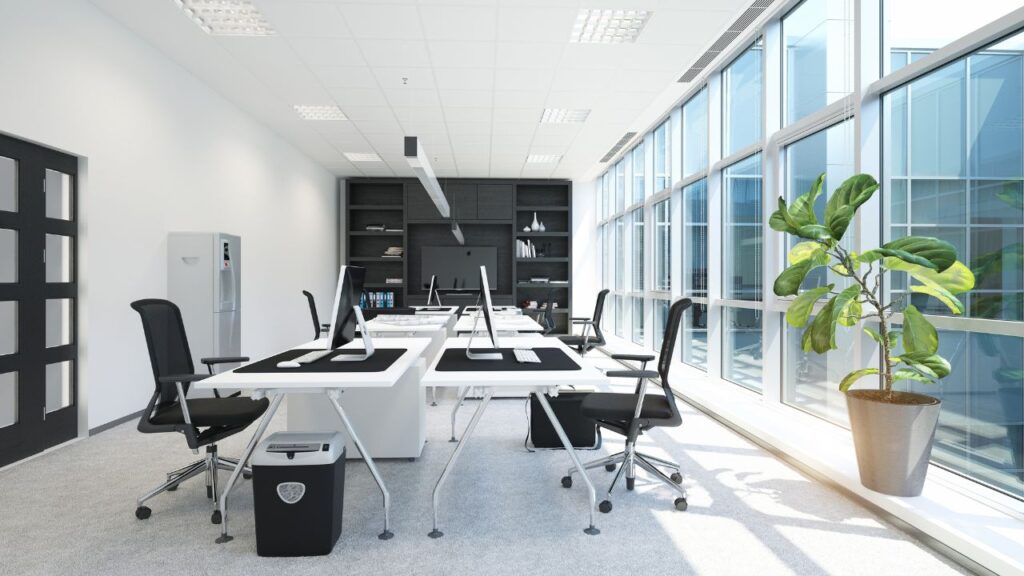 black-white-corporate-office-windows