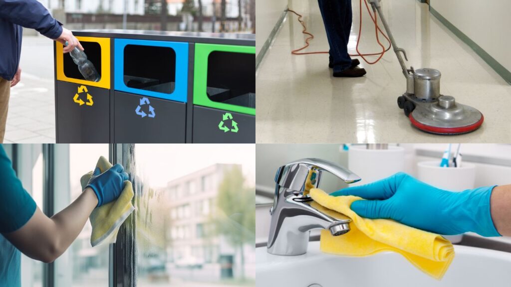 commercial cleaning services examples