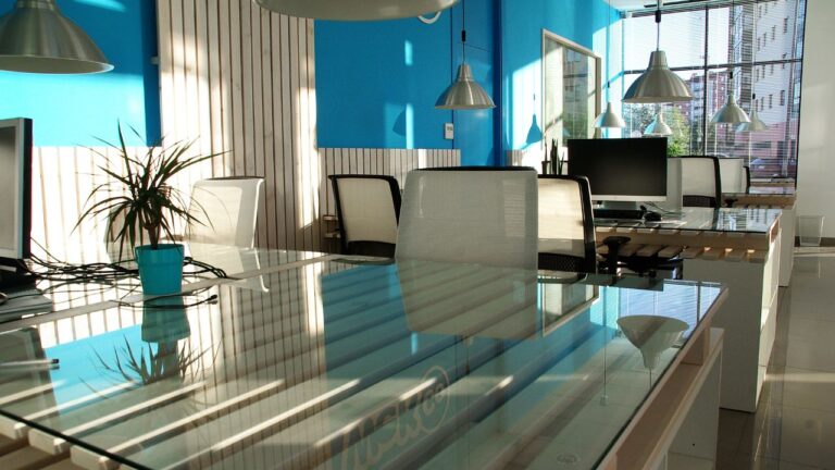 commercial-office-interior-blue-walls